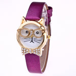 Cat Glasses Watch