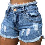 Fluffy Jeans Shorts