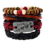 Leather Bangle Bracelet